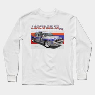 Lancia Delta EVO GrpA Long Sleeve T-Shirt